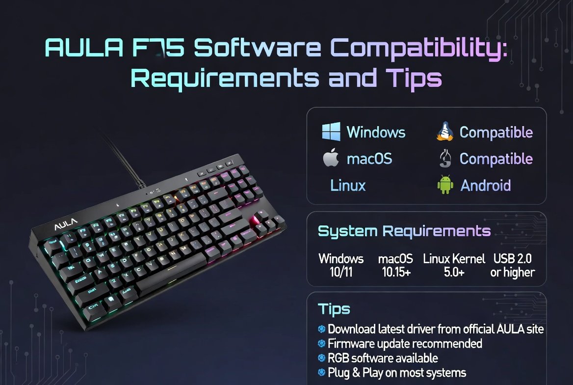 AULA F75 Software