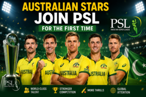 Australian Stars Join PSL