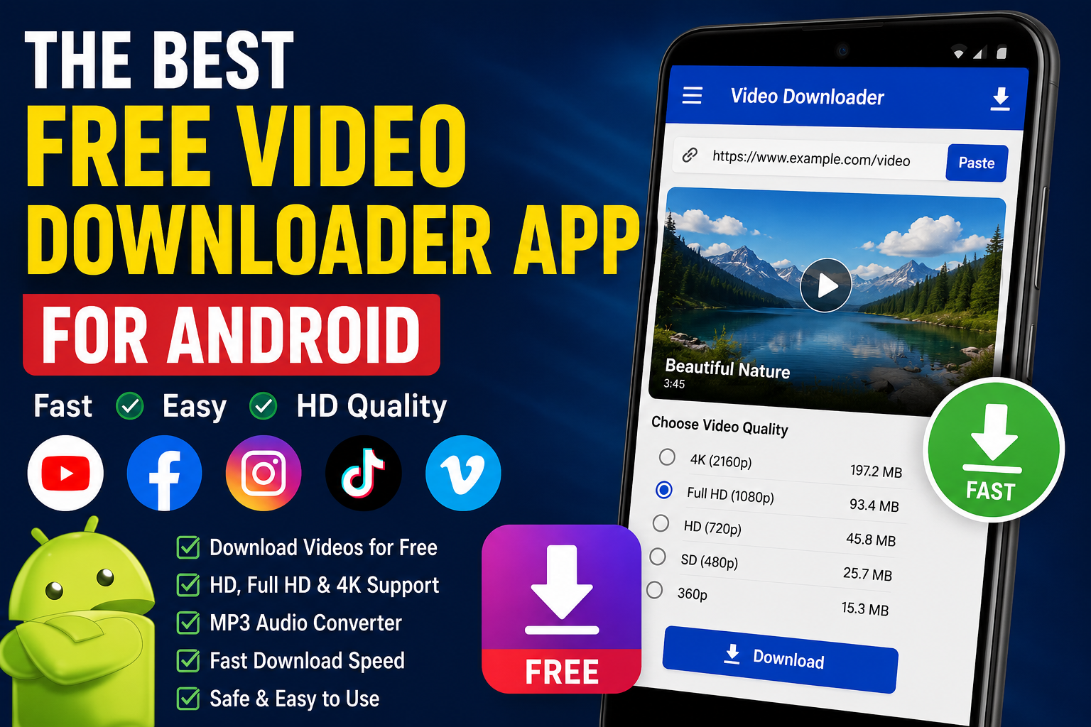 Best Free Video Downloader App for Android