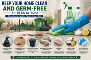 Eid al-Adha home cleanliness tips