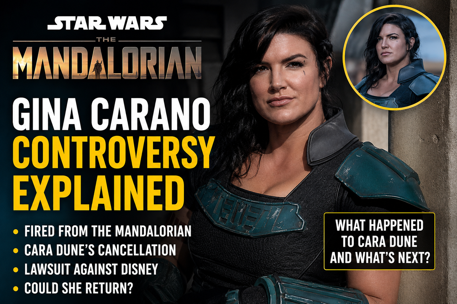 Gina Carano’s Star Wars controversy