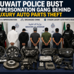 Kuwait luxury auto parts theft gang busted