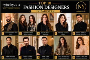Top 10 Fashion Designers in Pakistan