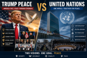 Trump peace vs United Nations