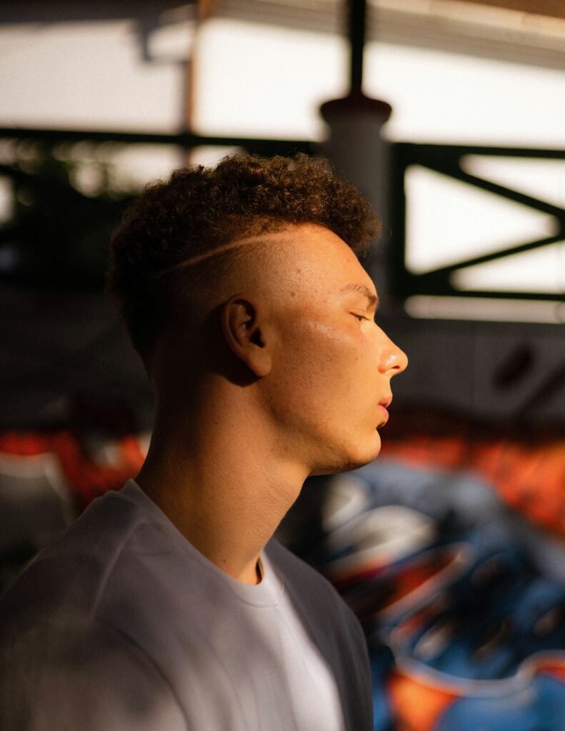 Mid Skin Fade with Textured Crop