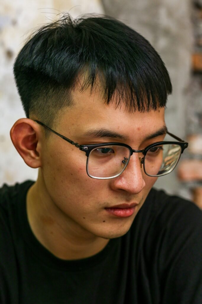 Drop Fade with Textured Crop