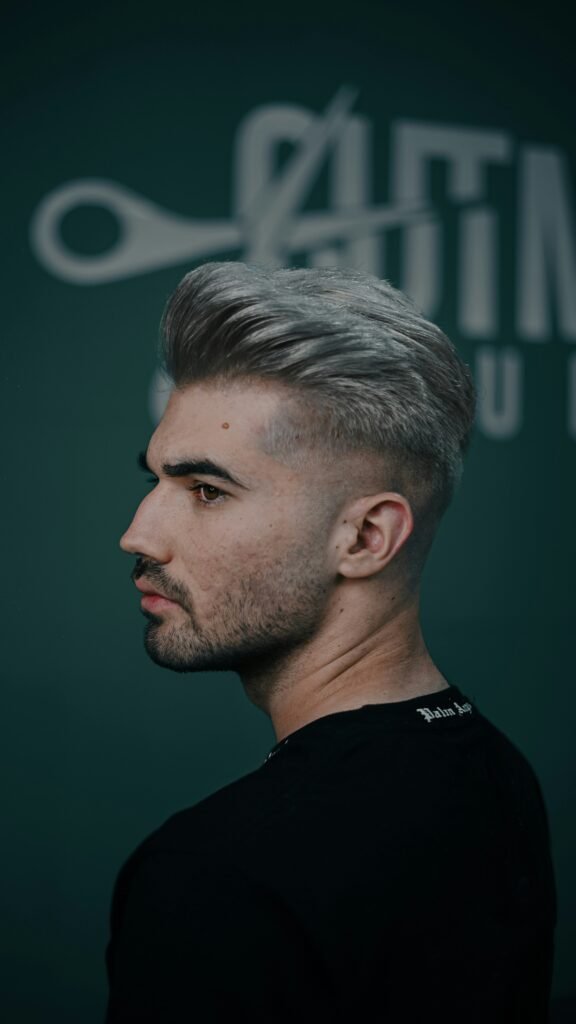 High Skin Fade with Spiky Hair