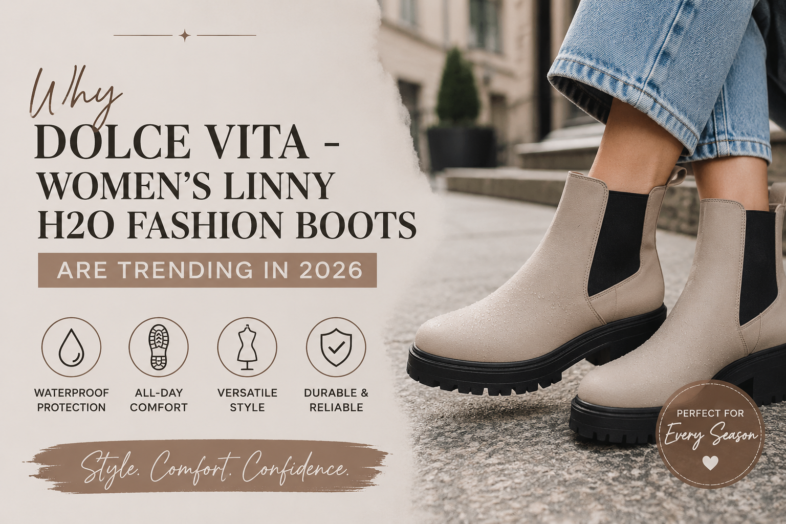 dolce vita - women's linny h2o fashion boots​