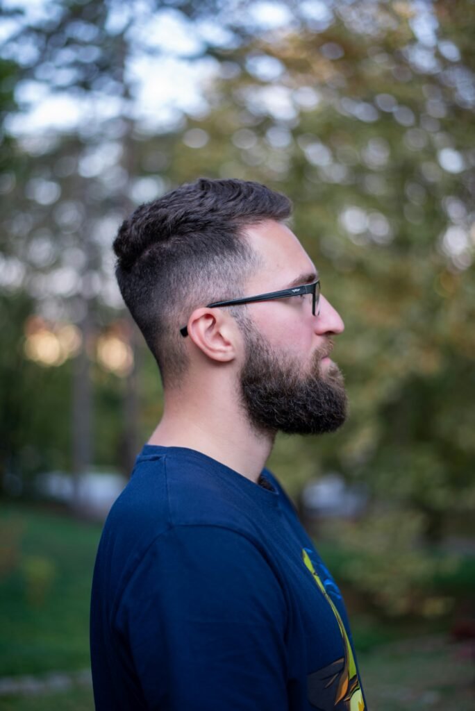 Skin Fade with Mullet Twist 