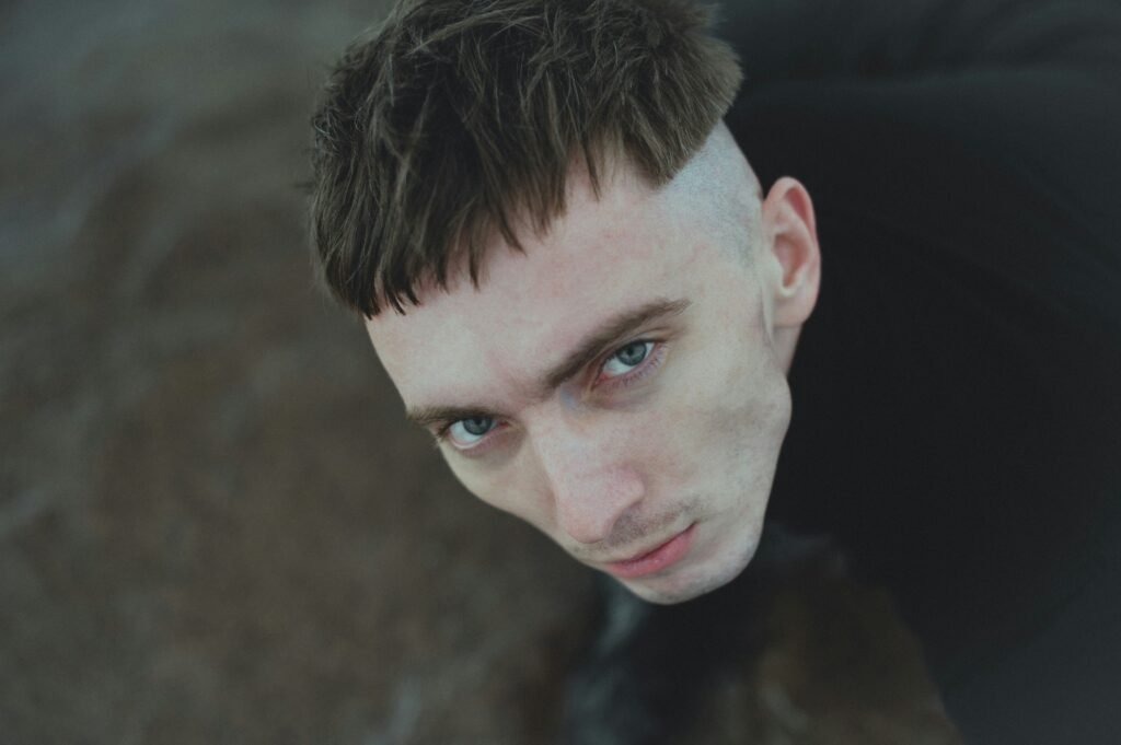 Low Skin Fade with Textured Fringe