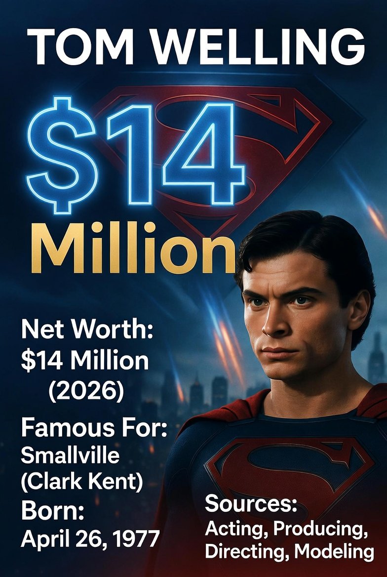 tom welling net worth