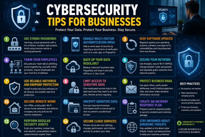 Cybersecurity Tips for Businesses