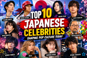 Top 10 Japanese Celebrities