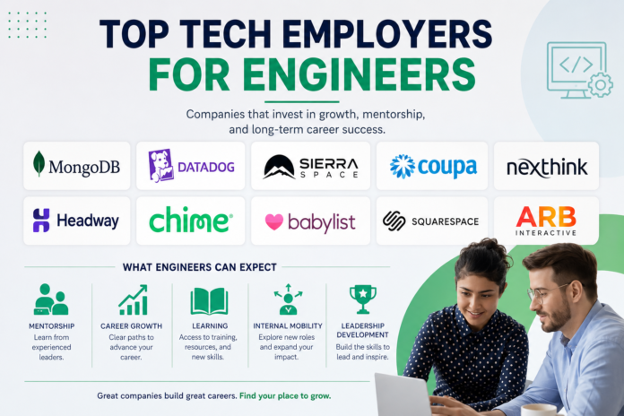 Top Tech Employers for Engineers