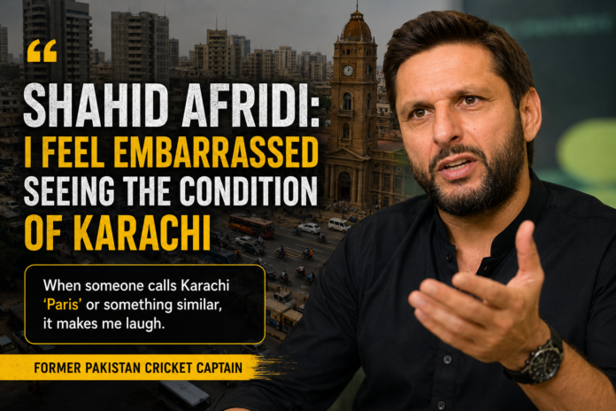 Shahid Afridi Karachi statement